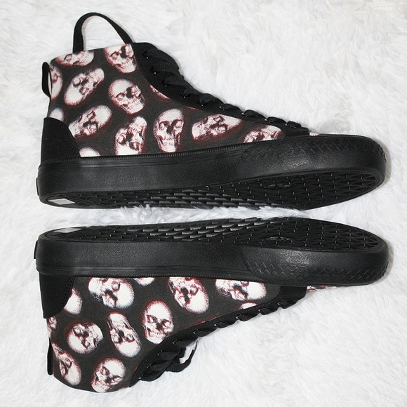 Iron Fist Skull of Doom Broadway Hi Top Sneakers - Mens Sz 8/Womens Sz 10 - Picture 8 of 16